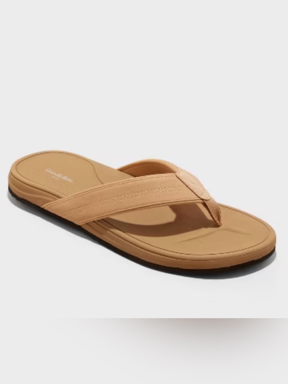 Men lan Confort Flip Flop Thong Sandal -Goodfellow & Co Tan